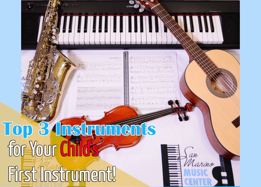 Top 3 Instruments For Beginners