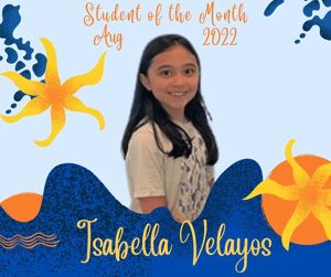 Student of the Month, August 2022