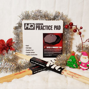 RealFeel practice pad and drum sticks