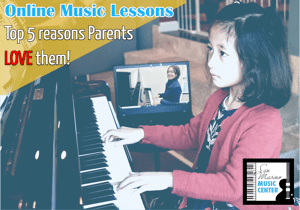 Top 5 Reasons Parents Like Online Music Lessons